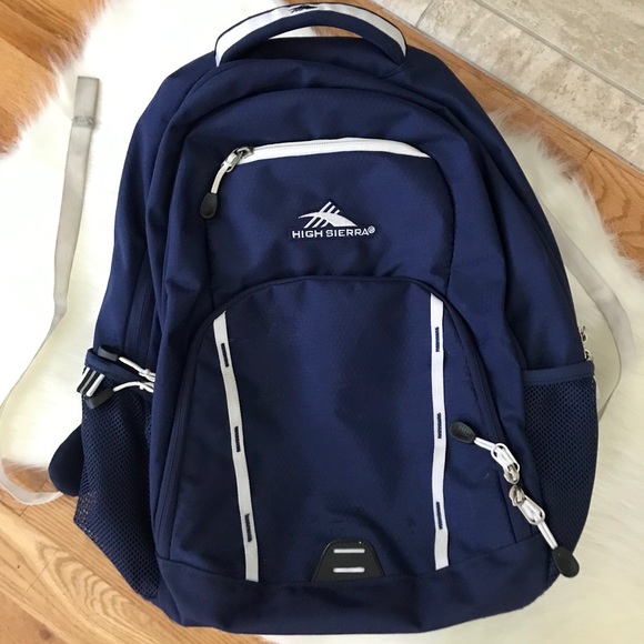 High Sierra Navy Blue School Backpack 